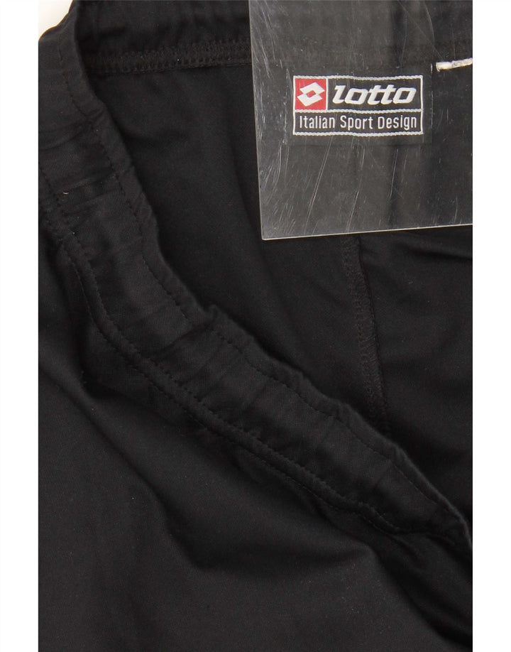 Lotto Pantaloncini sportivi da uomo grandi neri