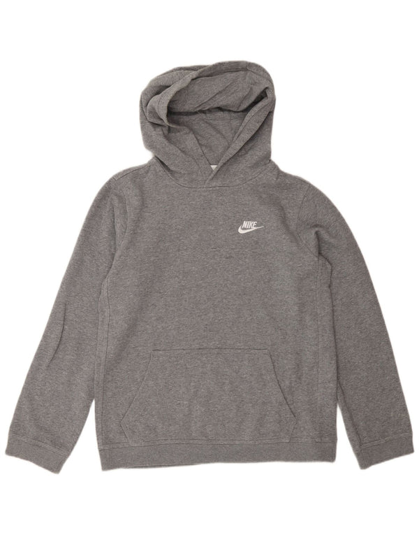 Felpa con cappuccio Nike da bambino 13-14 anni XL in cotone grigio