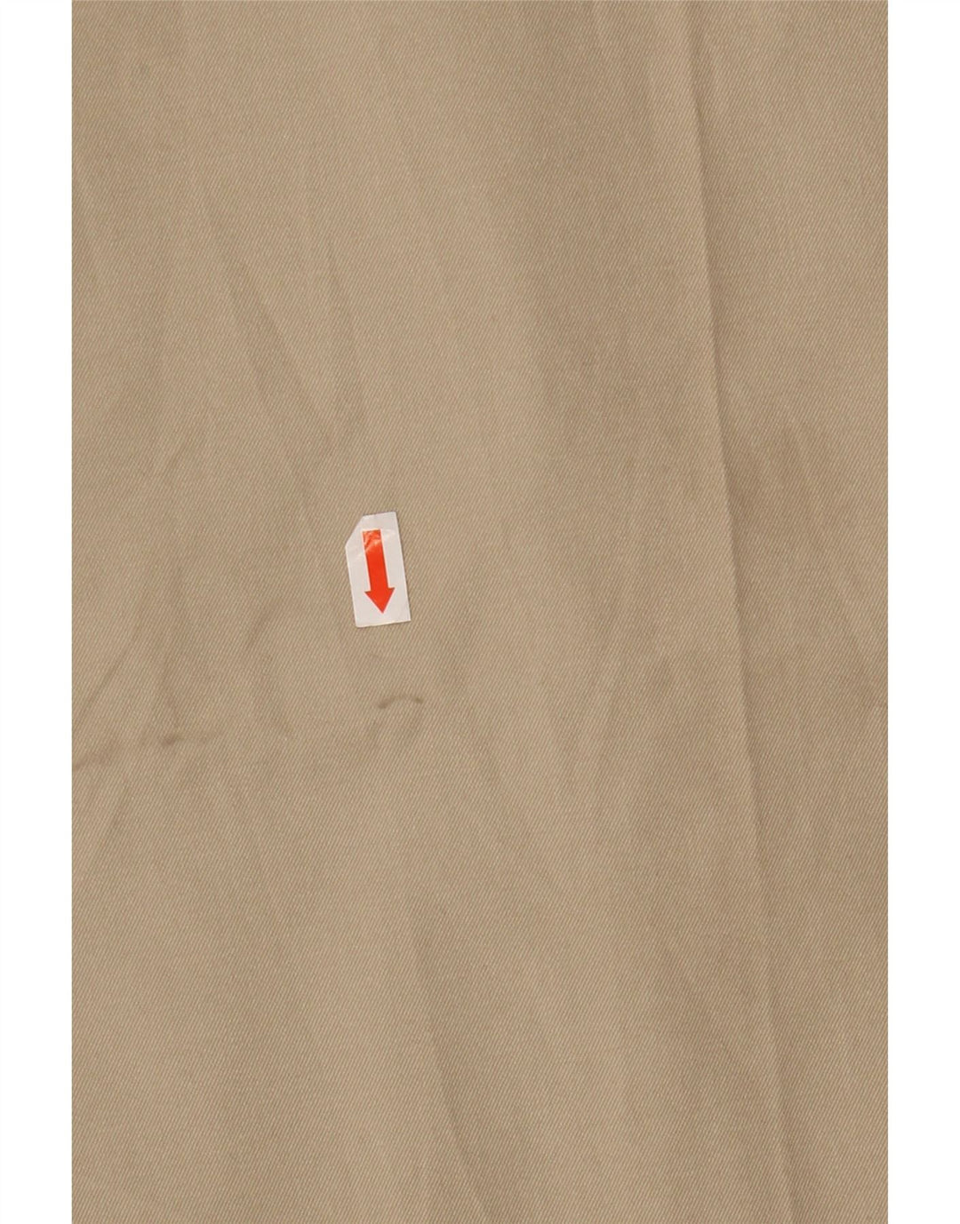 TOMMY HILFIGER Pantaloni chino con pegging da uomo W42 L32 Cotone Beige