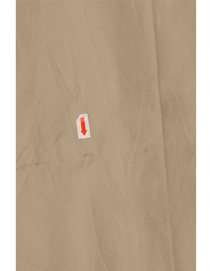 TOMMY HILFIGER Pantaloni chino con pegging da uomo W42 L32 Cotone Beige