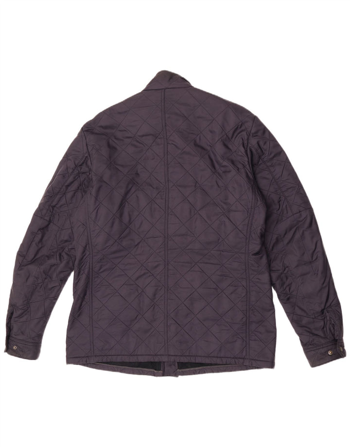 Giacca trapuntata da uomo Barbour UK 42 XL poliestere blu navy