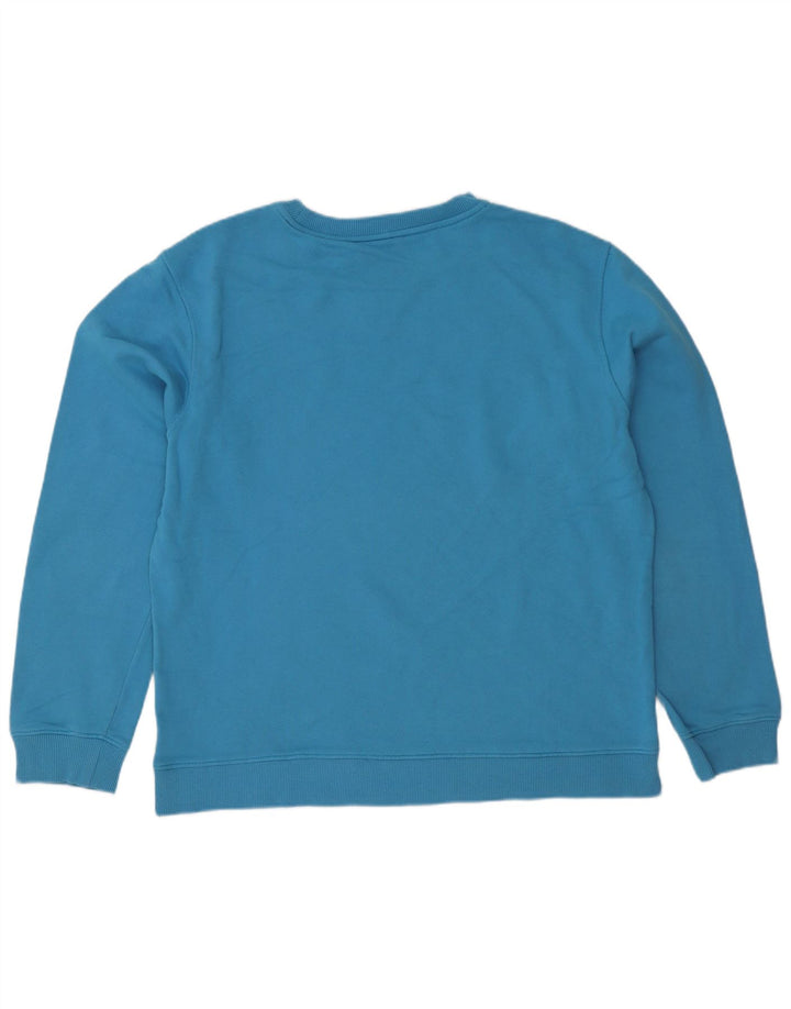 Felpa K-Way Uomo Maglione XL Blu Cotone