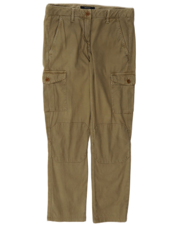 Pantaloni cargo slim da donna Gant UK 8 Small W27 L26 Cachi