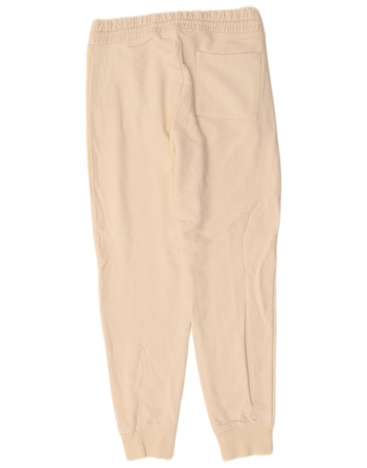 Pantaloni da tuta da uomo Zara Joggers in cotone bianco sporco medio