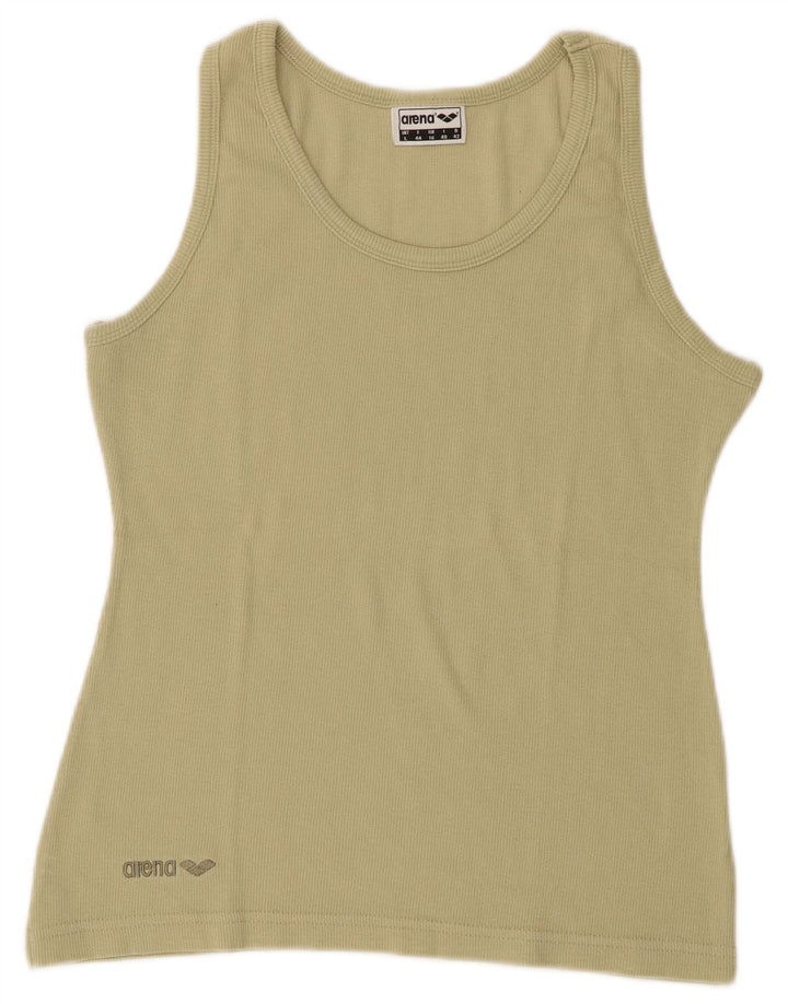 Canotta da donna Arena UK 16 grande cotone verde