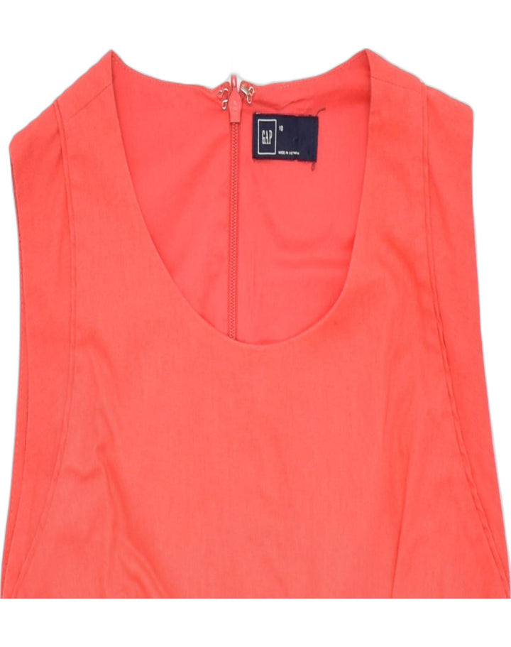 GAP Womens Basic Dress UK 10 Small Red Cotton | Vintage | Thrift | Second-Hand | Used Clothing | Messina Hembry 