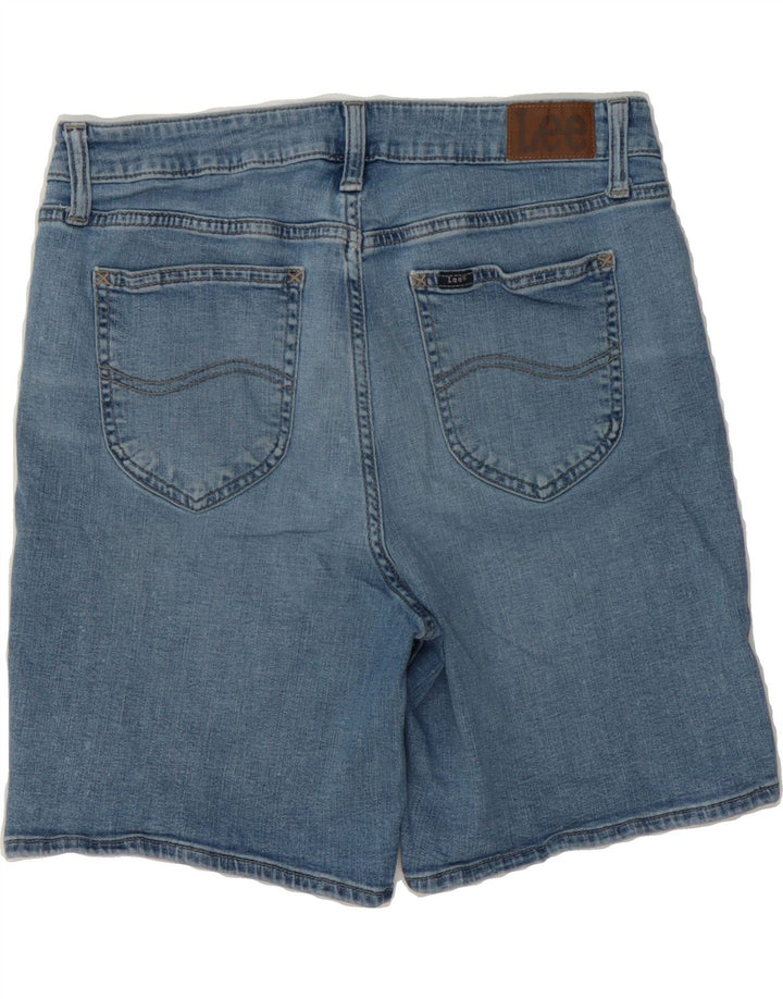 LEE Womens Regular Fit Mid Rise Denim Shorts W32 Medium  Blue Cotton Vintage Lee and Second-Hand Lee from Messina Hembry 