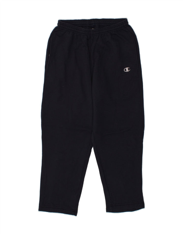CHAMPION Mens Tracksuit Trousers Medium Navy Blue Cotton Vintage Champion and Second-Hand Champion from Messina Hembry 
