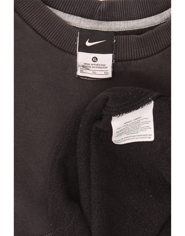 Felpa Nike Uomo Maglione XL Nero Cotone