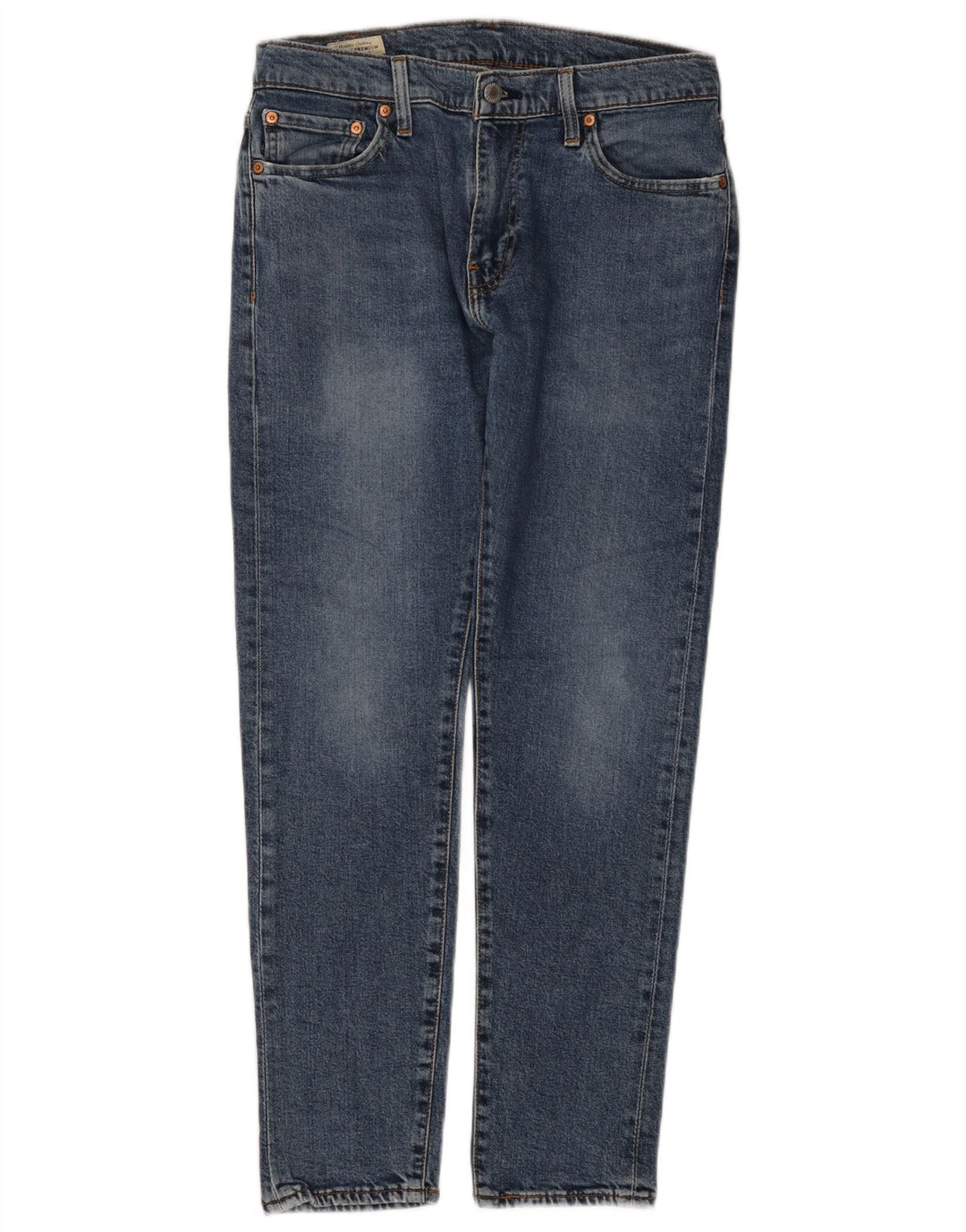 Levi's Uomo 512 Jeans Slim W30 L30 Cotone Blu