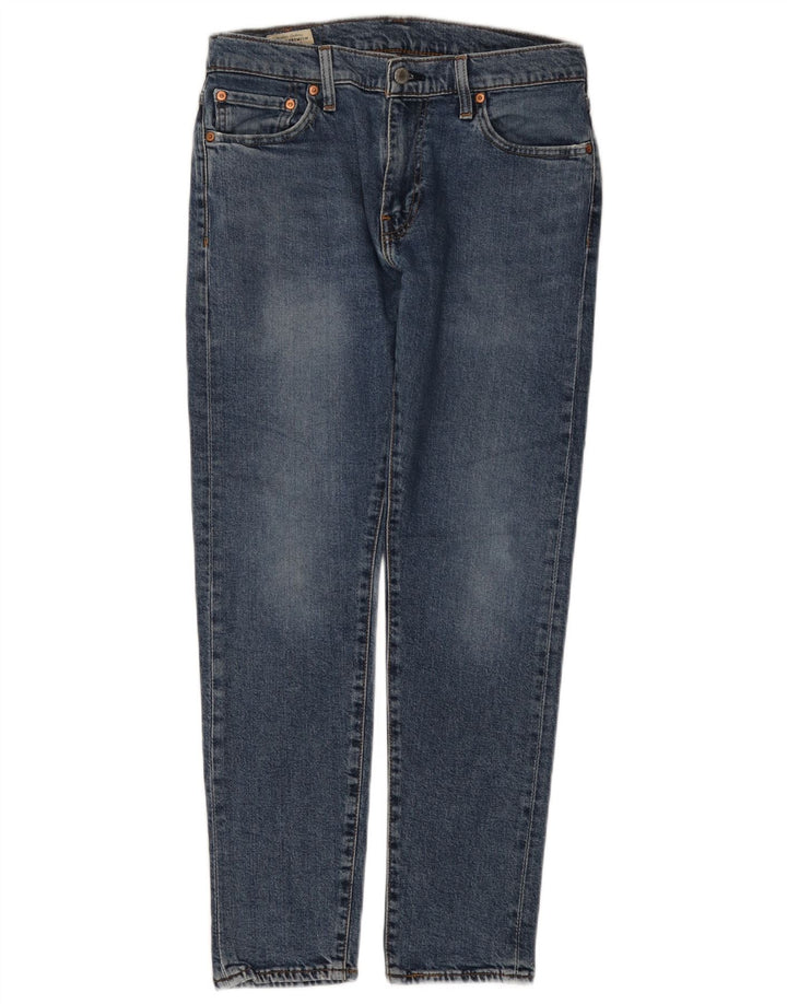 Levi's Uomo 512 Jeans Slim W30 L30 Cotone Blu