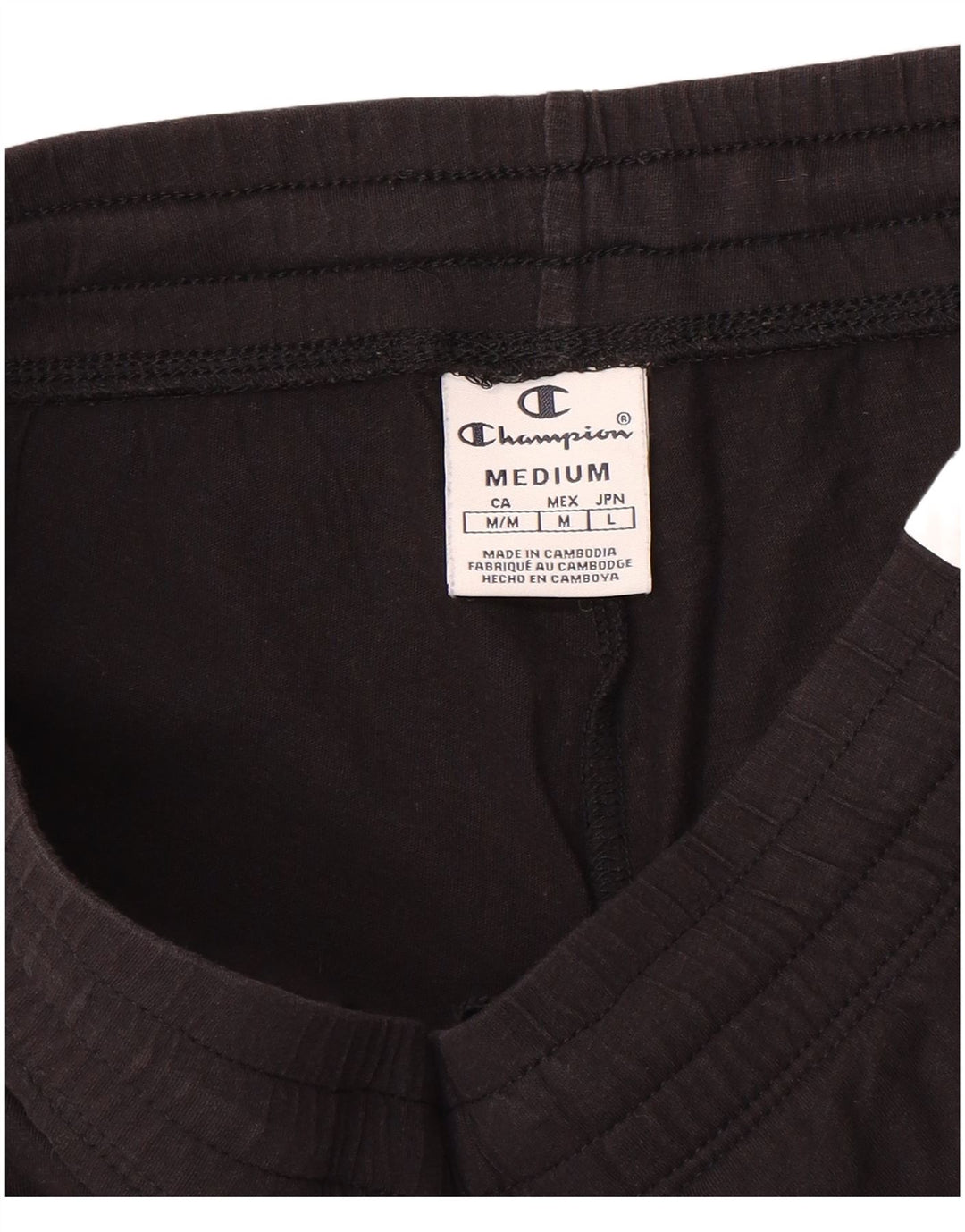 Pantaloncini sportivi grafici da donna Champion UK 14 Medium Black Colourblock