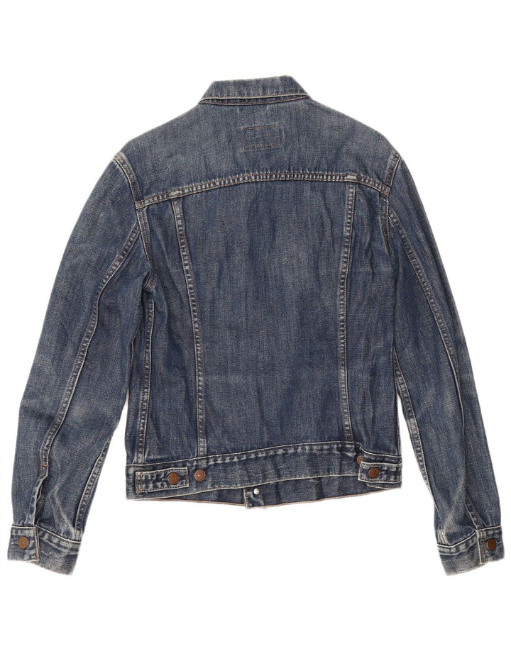 Giacca di jeans per ragazze Levi's 11-12 anni in cotone blu navy medio