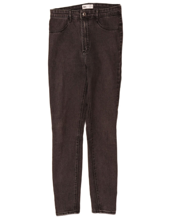 Jeans skinny da donna Zara EU 38 Small W28 L29 Cotone grigio