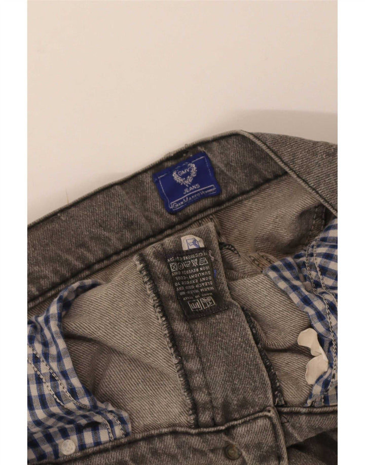 Jeans dritti da uomo Gianmarco Venturi W32 L34 cotone grigio