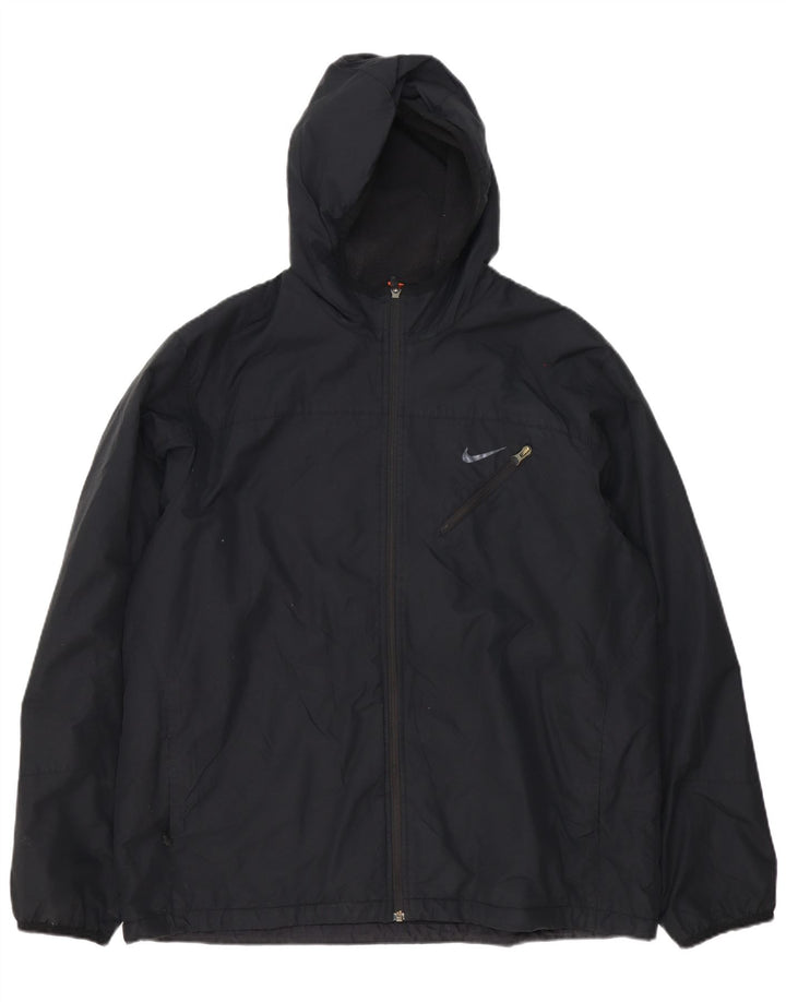 Giacca da tuta da uomo con cappuccio Nike UK 46/48 XL Poliestere nero