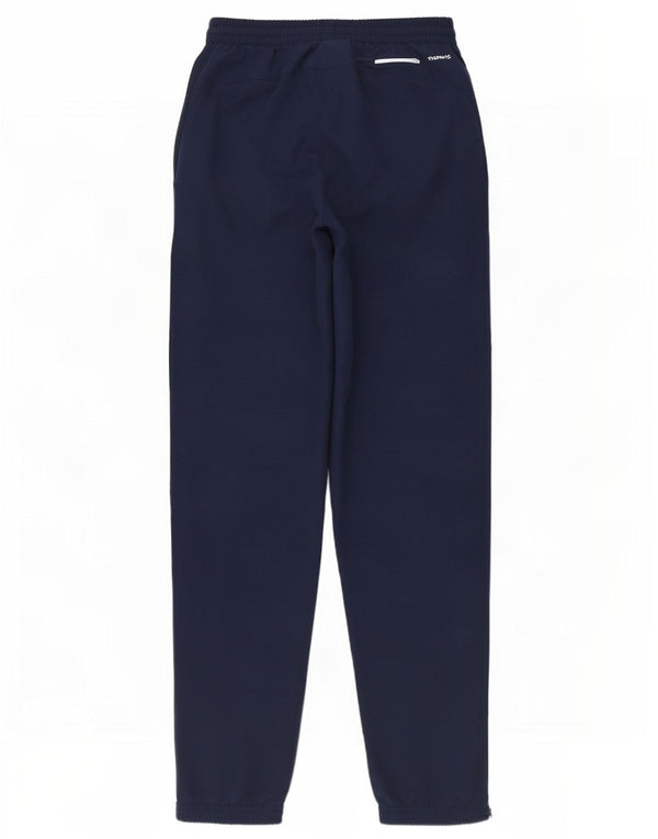 Pantaloni da tuta lunghi da uomo Adidas Joggers XS poliestere blu navy