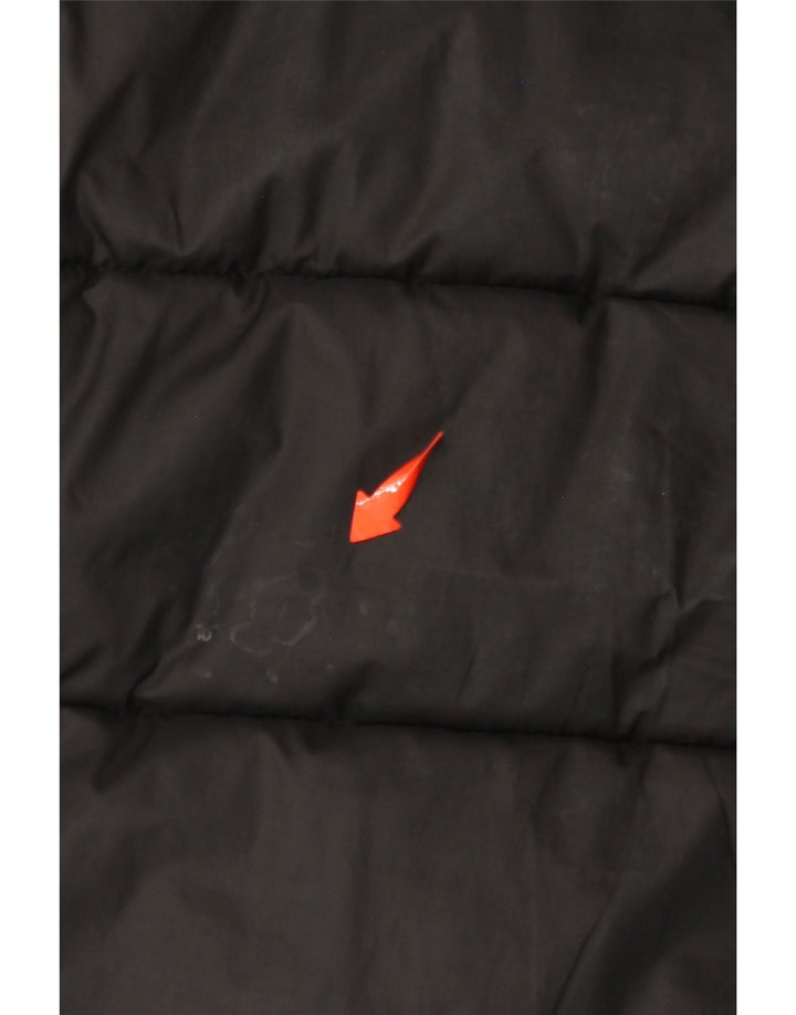 Giacca imbottita con grafica BENETTON per ragazzi 10-11 anni XL Black Colourblock