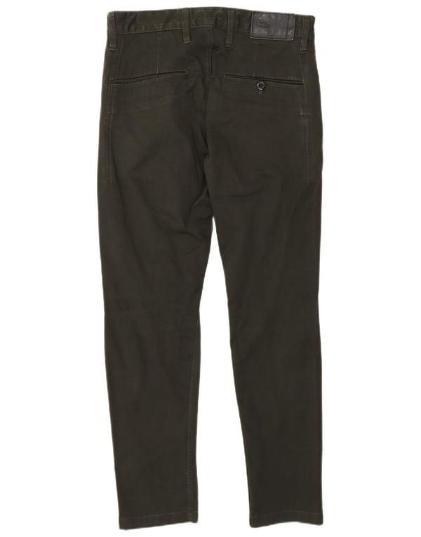 Pantaloni chino slim da uomo G-Star W32 L30 cotone kaki