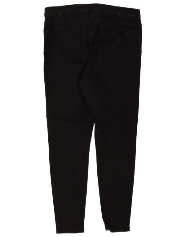 Jeans Jeggings da donna Marks & Spencer UK 18 XL W36 L29 Cotone nero