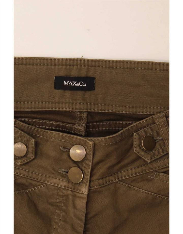 Max&Co. Pantaloni casual bootcut da donna W32 L32 Cachi