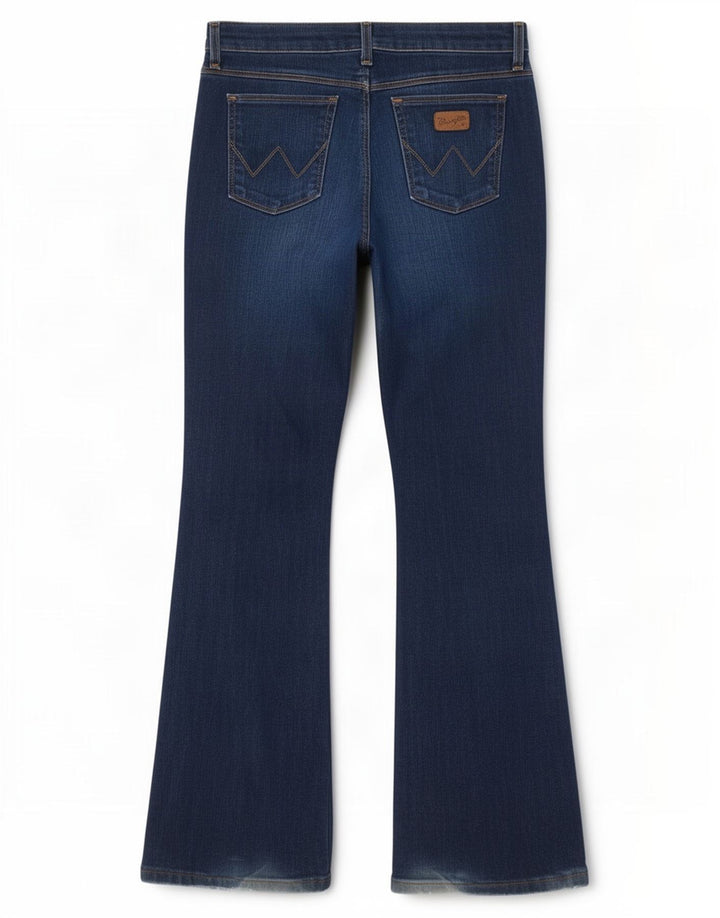 Jeans svasati Curve da donna Wrangler W30 L32 cotone blu
