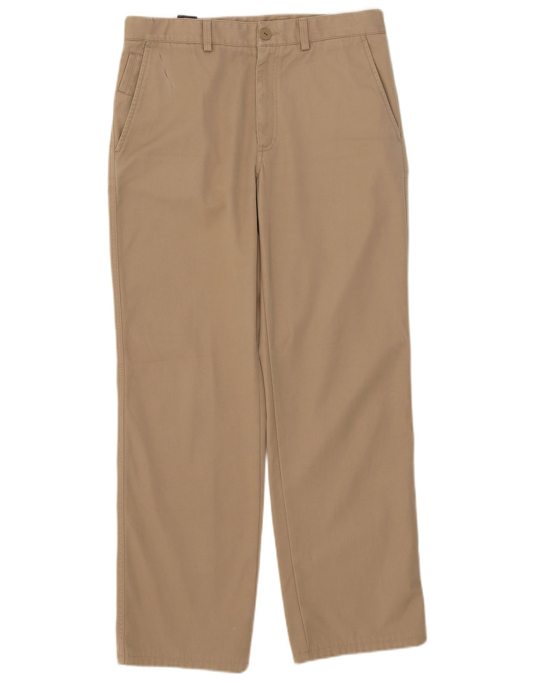 Pantaloni chino dritti da uomo Avirex W33 L29 poliestere beige