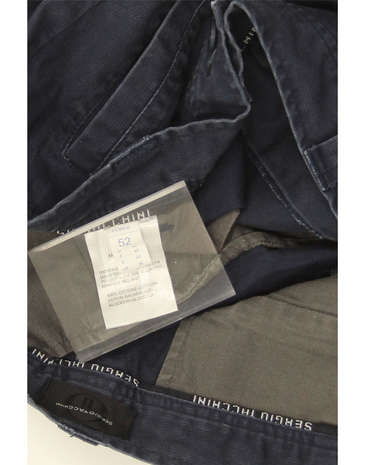 Pantaloncini chino da uomo Sergio Tacchini EU 48 medio W36 cotone blu navy