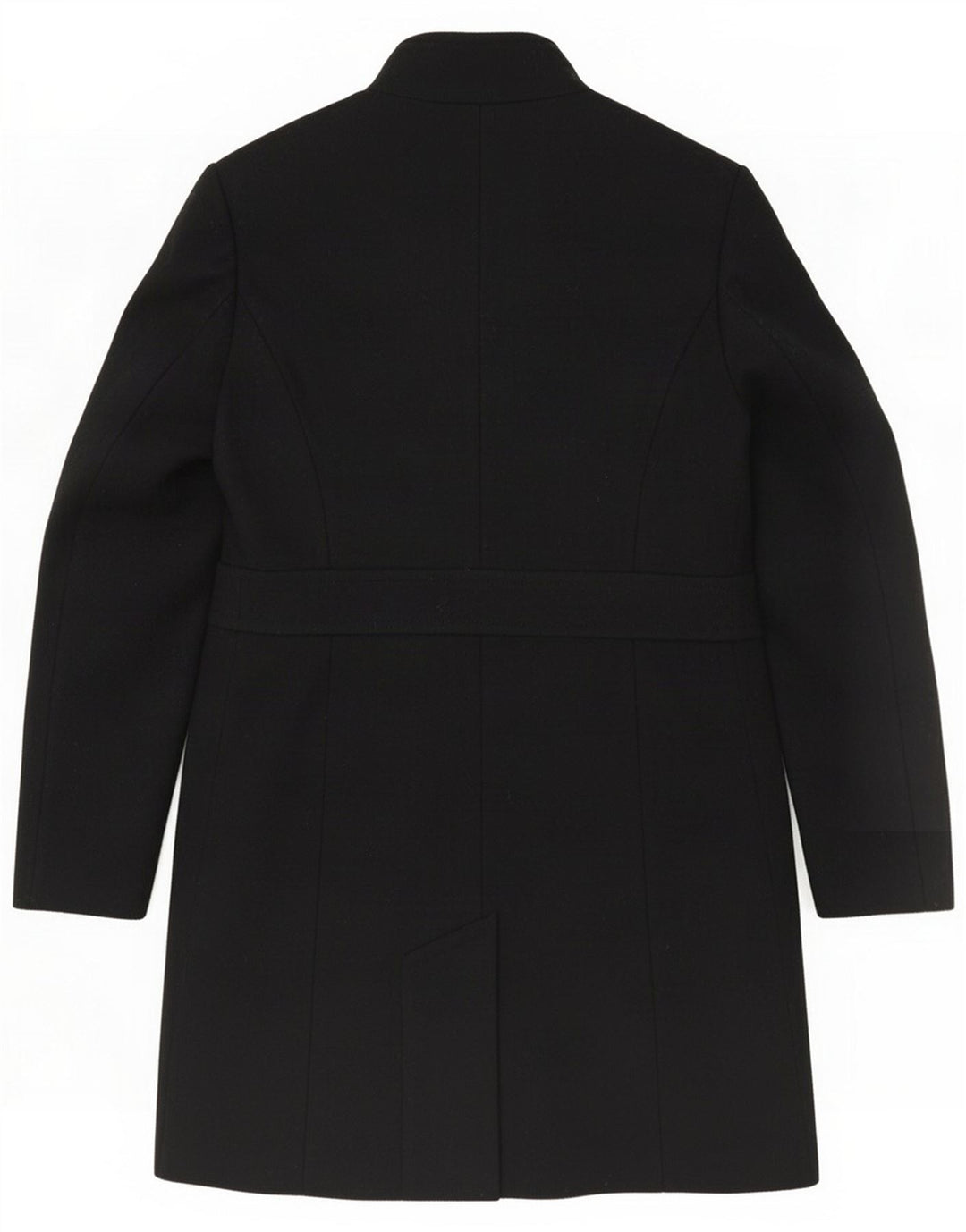Benetton Soprabito da donna UK 8 Small Nero Lana