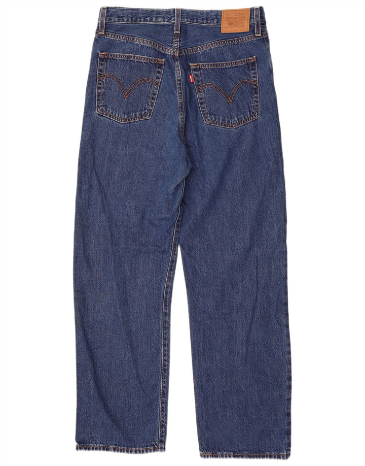 Jeans dritti Ribcage da donna Levi's W30 L29 cotone blu