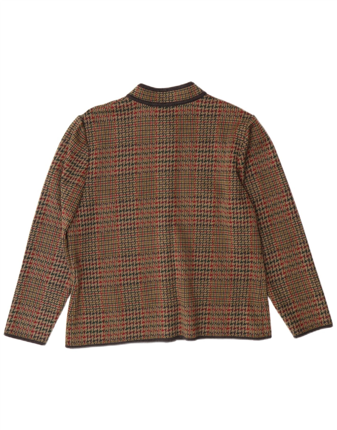 Giacca blazer da donna in maglia a 6 bottoni STIZZOLI IT 48 XL pied de poule marrone