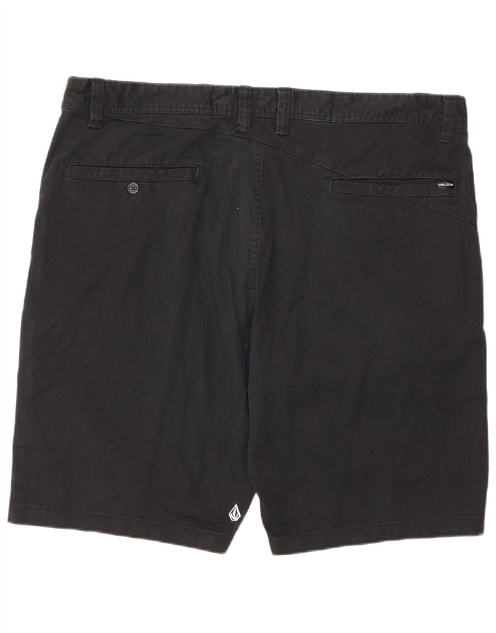 Pantaloncini chino da uomo Volcom W40 XL in cotone nero