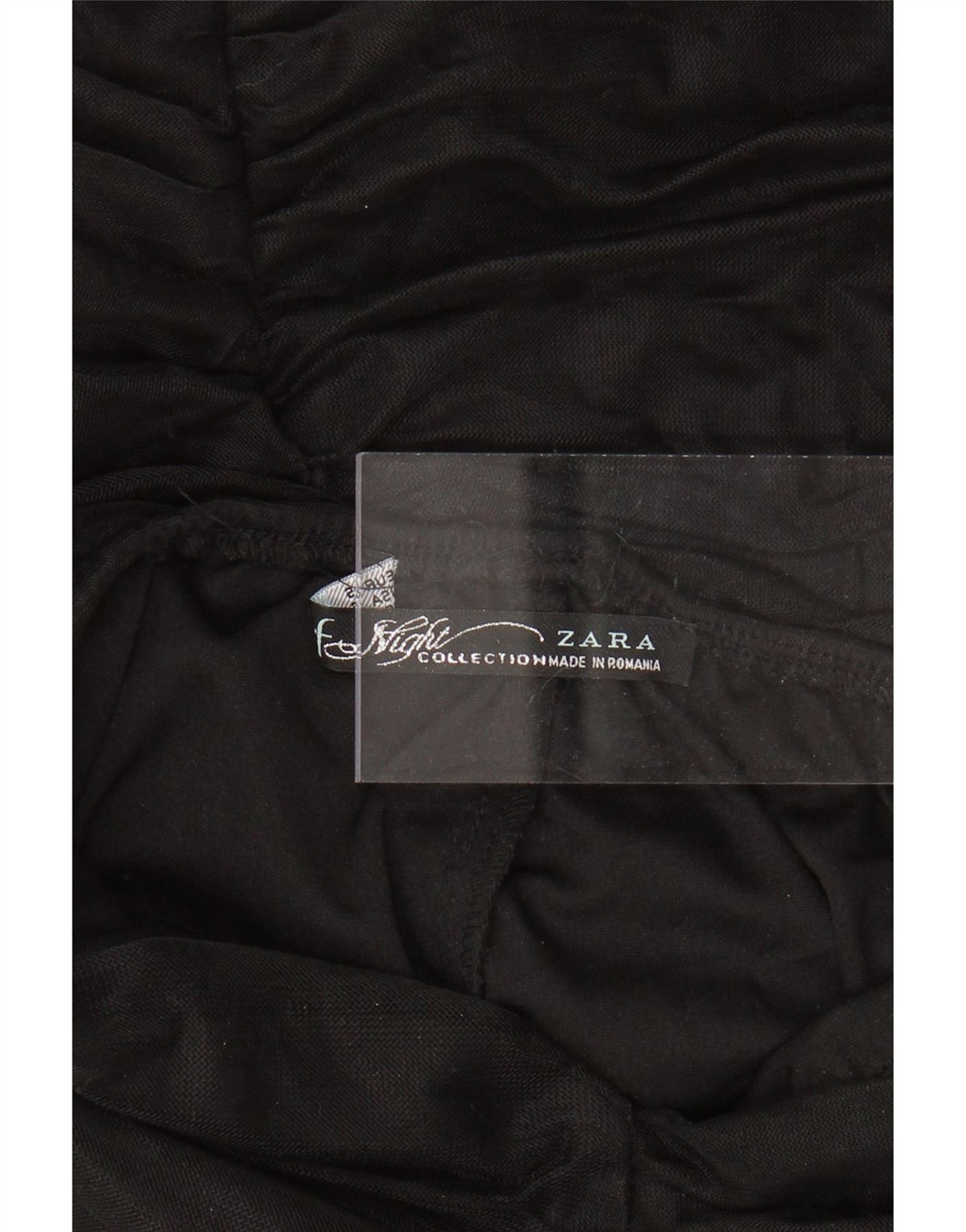 Abito aderente senza spalline da donna ZARA UK 8 piccolo nero