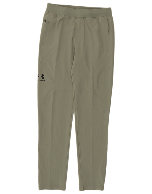 Pantaloni da tuta da ragazzo Under Armour 11-12 anni Large Verde Sport