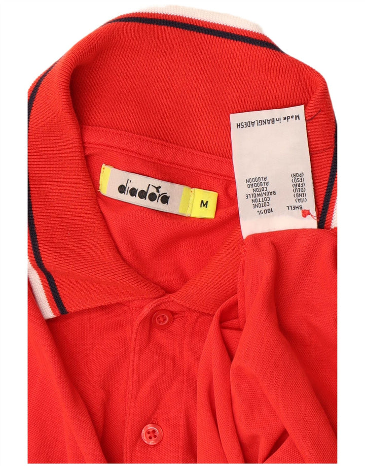 Polo Uomo DIADORA Rosso Medio Cotone