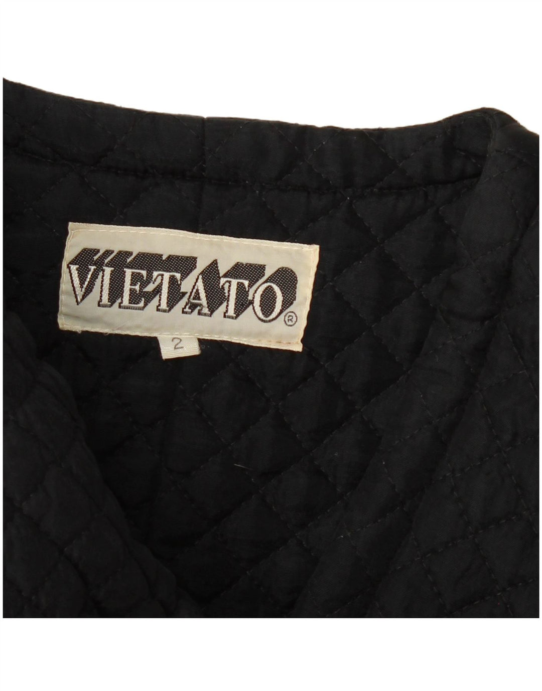 Giacca Bolero corta da donna vintage UK 8 piccola nera