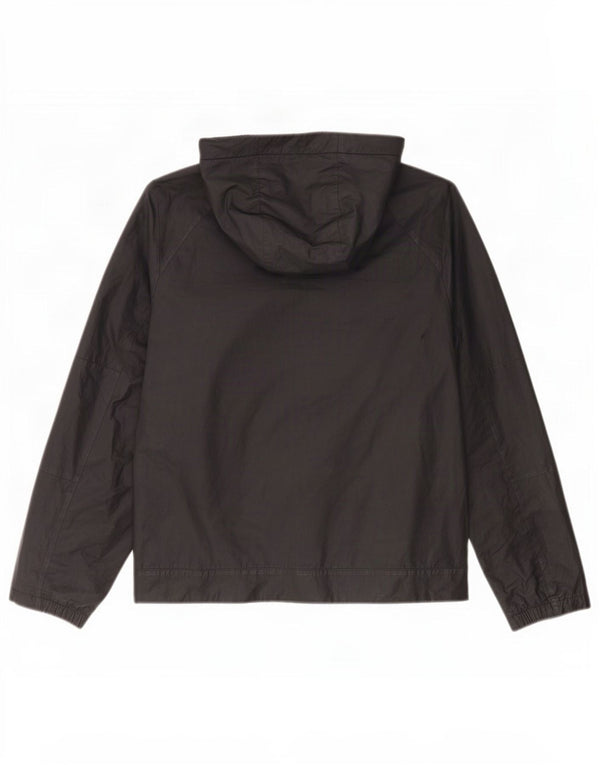Giacca antipioggia con cappuccio Nike da ragazzo 12-13 anni Large Nero Poliestere