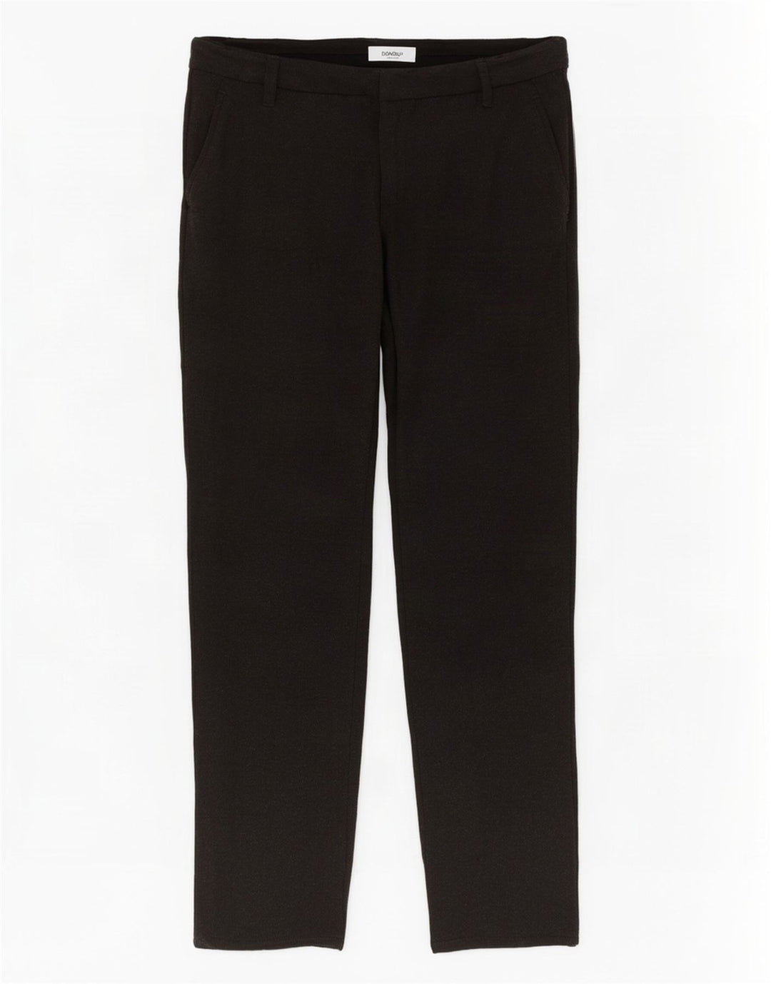 Pantaloni Chino Slim Uomo Dondup W36 L28 Viscosa Nera