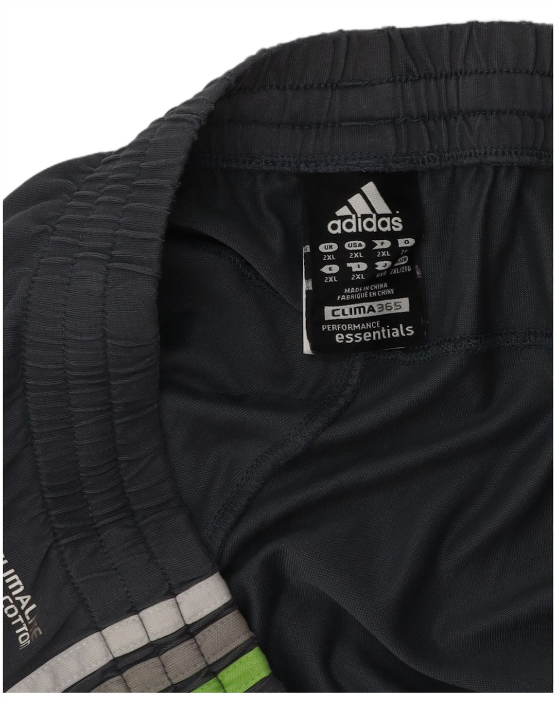 Pantaloncini sportivi Adidas Clima 365 da uomo 2XL cotone grigio