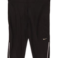 Pantaloncini sportivi Bermuda Dri Fit da donna NIKE UK 10 piccoli in poliestere nero