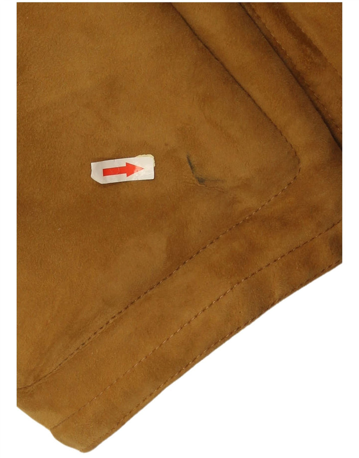 Giubbotto in shearling vintage da uomo IT 52 XL Marrone