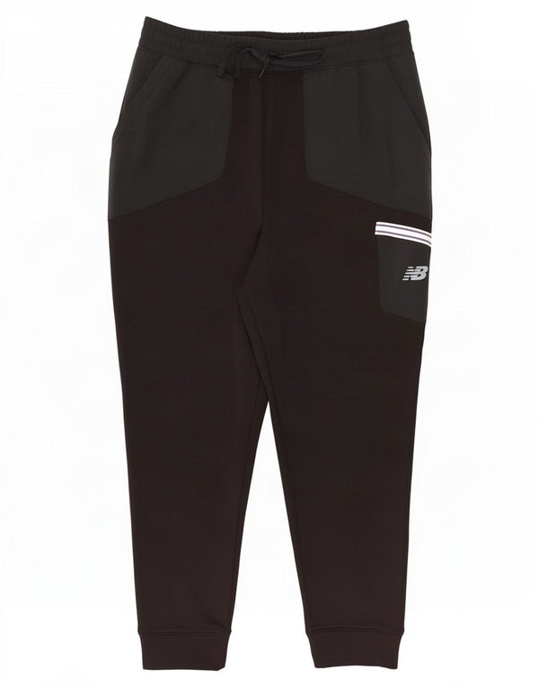 Pantaloni da tuta da uomo New Balance Joggers Large Nero Colourblock