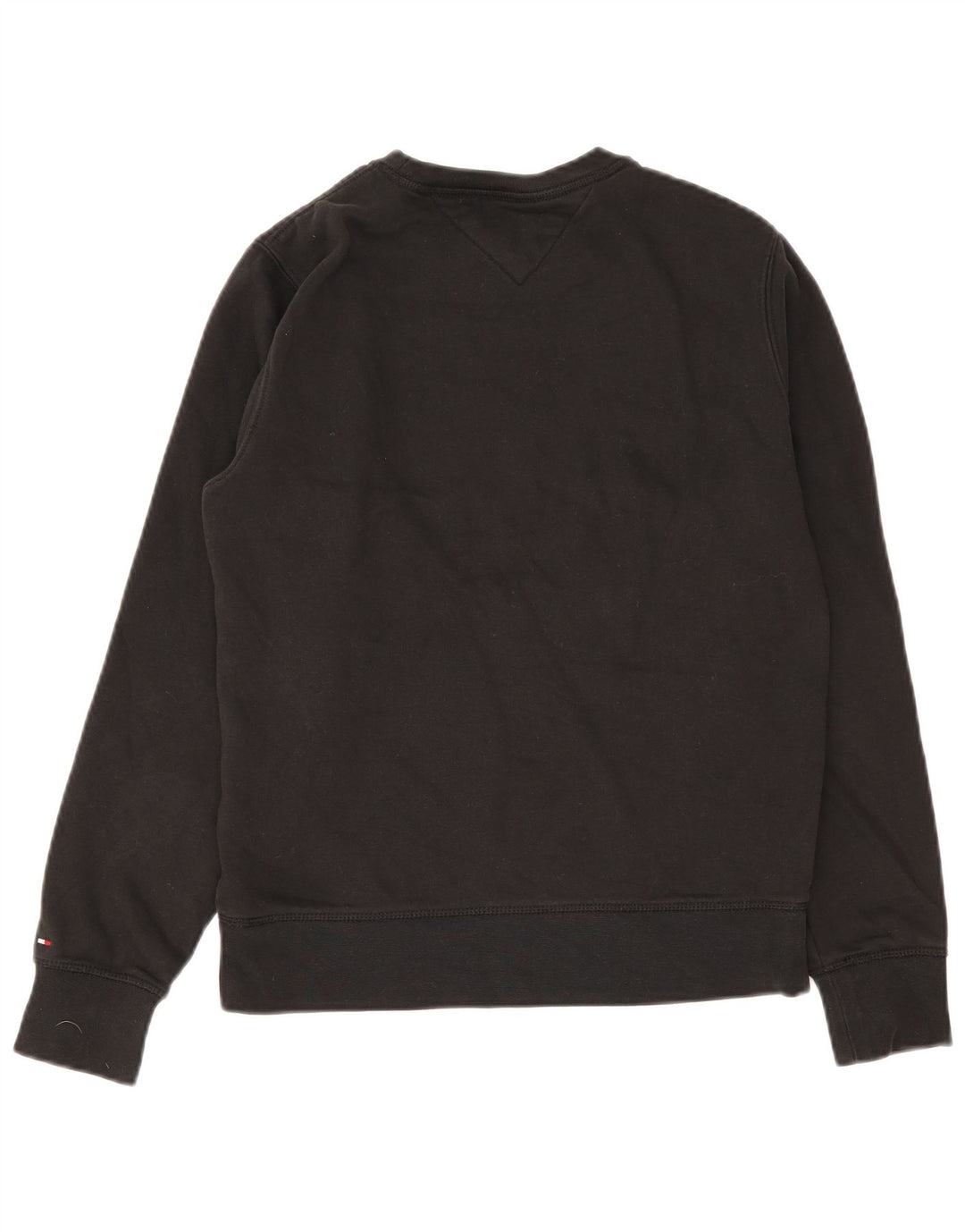 Felpa grafica da uomo Tommy Hilfiger Maglione piccolo nero