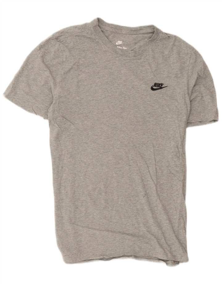 T-shirt da donna Nike Top UK 14 cotone grigio medio