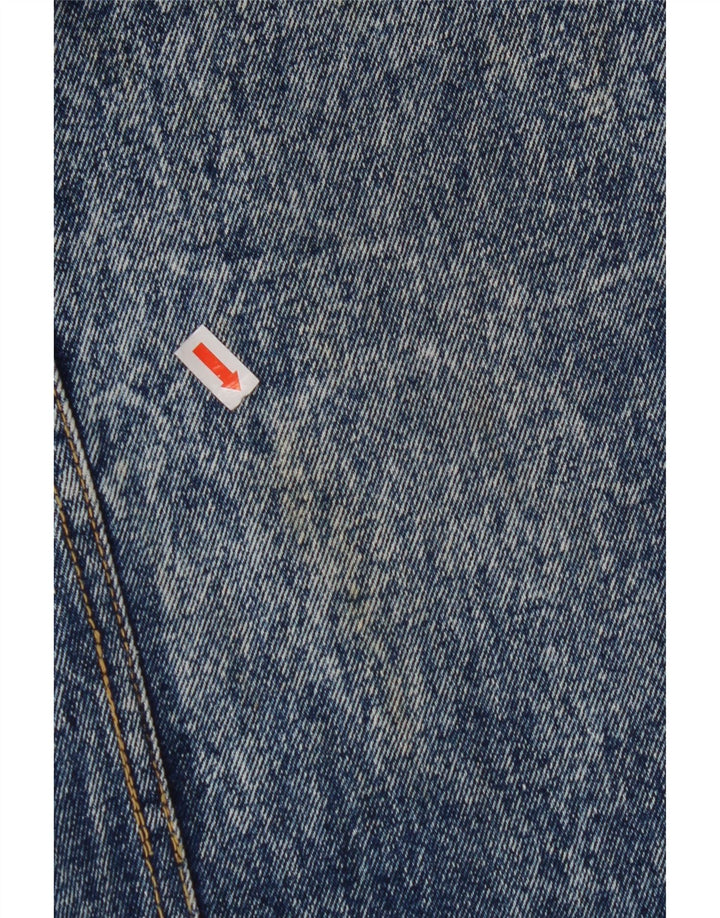 Gonna di jeans da donna VINTAGE W32 grande blu