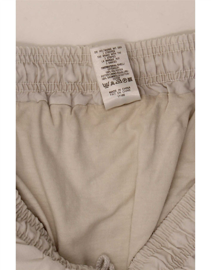 Pantaloncini sportivi da uomo Adidas XL poliestere bianco