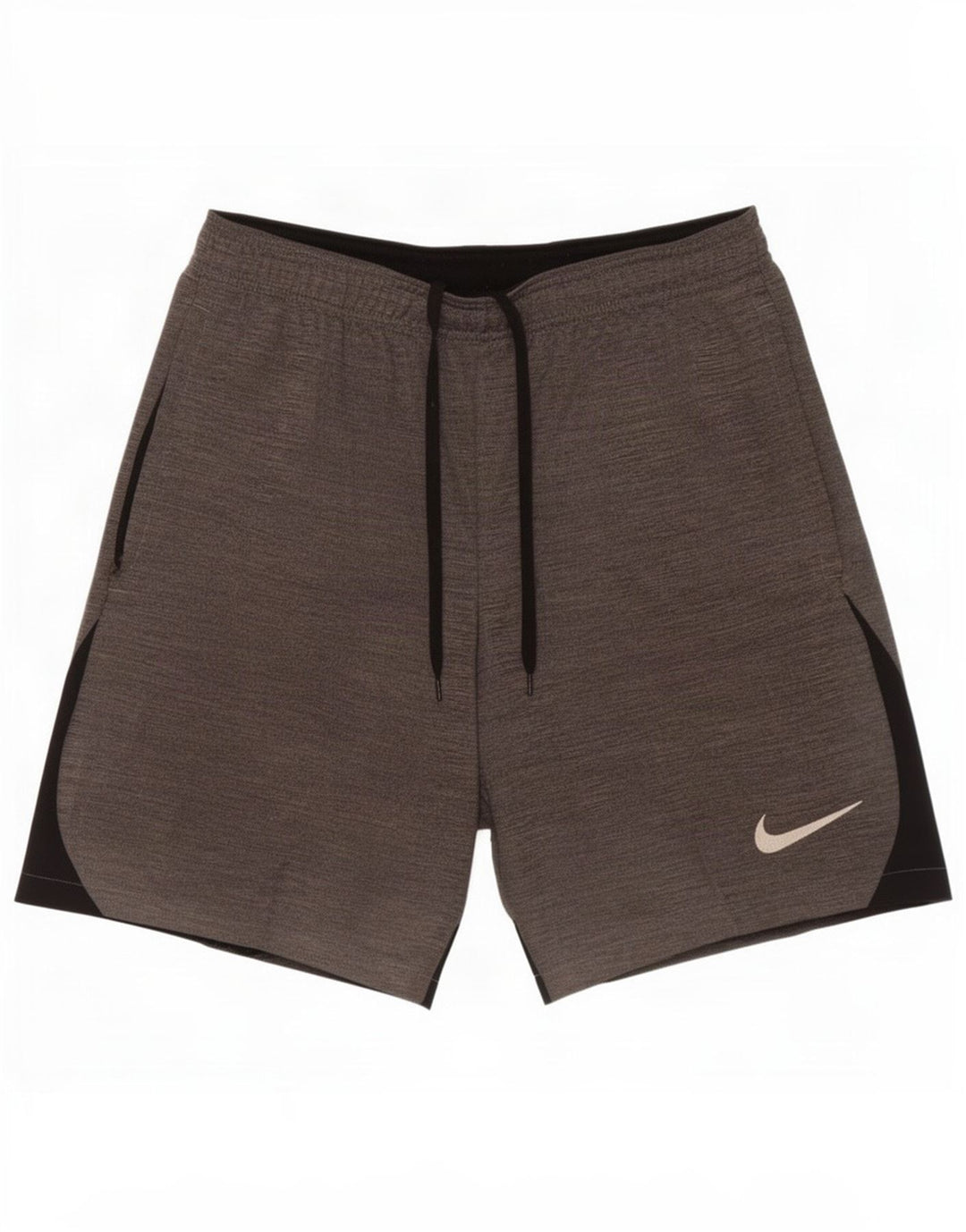 Pantaloncini sportivi Nike Dri Fit Slim da uomo in poliestere grigio medio