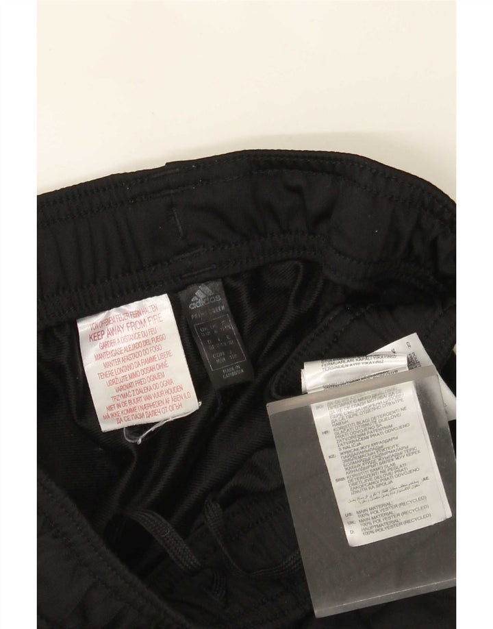 Pantaloni della tuta da ragazzo Adidas 11-12 anni in poliestere nero