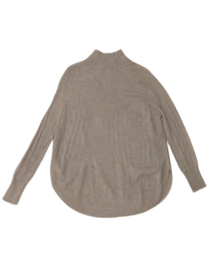 Maglione maglione a collo alto da donna Marks & Spencer UK 6 XS Grigio