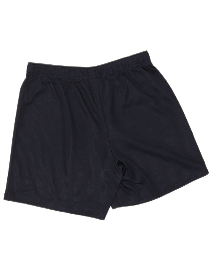 Pantaloncini sportivi Nike Dri Fit da uomo, poliestere medio a righe blu navy